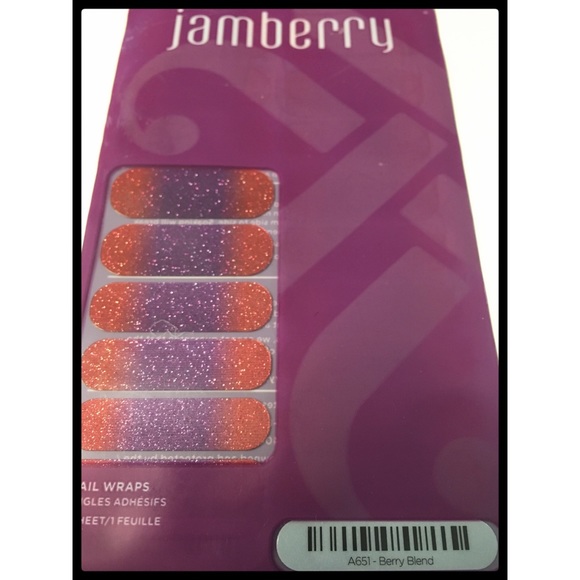 Jamberry Berry Blend - Full Sheet - Picture 1 of 4